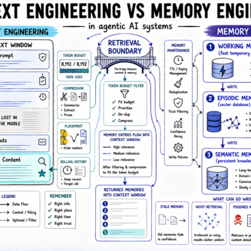 Context vs. Memory Engineering in Agentic AI Systems